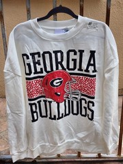 University Of Georgia Bulldogs Graphic Tee Shirt Adult Large UGA Gameday Couture