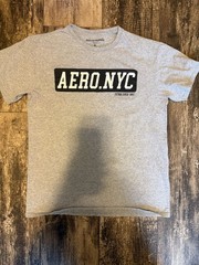 Aéropostale Aero.NYC Established 1987 Heather Gray Graphic T-Shirt