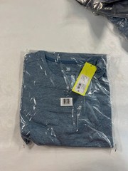 All in Motion Men’s Relaxed Fit Soft Stretch T-Shirt Blue Size M NWT