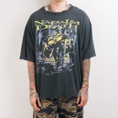 Remake 1996 Napalm Death Diatribes Australian Tour T-Shirt retro style NH27076