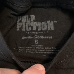 Pulp Fiction Shirt Mens Small Goodie Two Sleeves Movie Tee 2022 Dance Scene