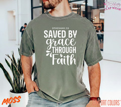 Unisex Saved By Grace Throu T-Shirt, Men T shirt,Women T shirt Gift ReligionTop