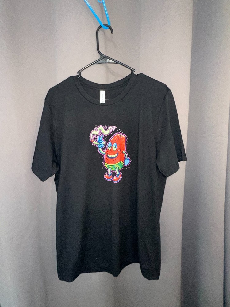 Cartoon Pipe Drip, Psychedelic Vibes Custom DTF Print -LG