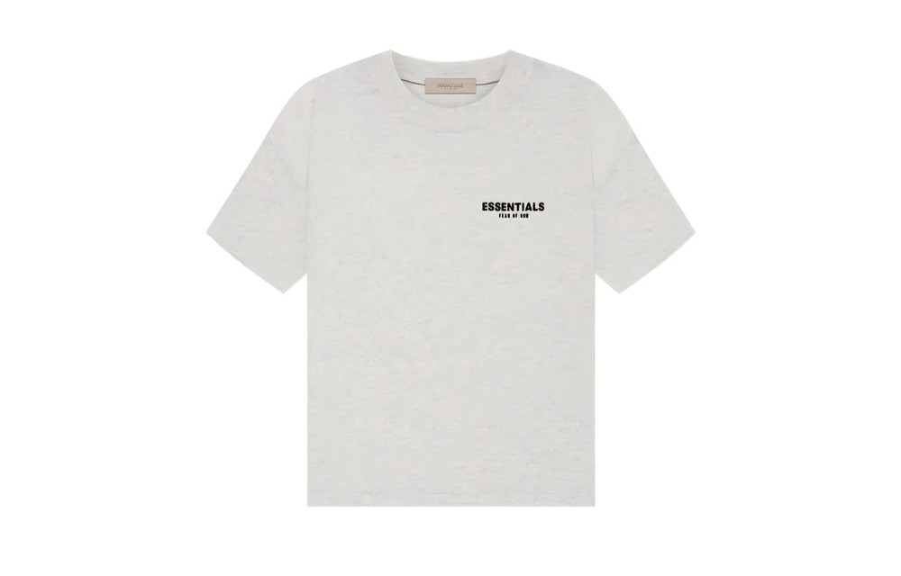 Fear Of God Essential T-Shirt | Size XS | Light Oatmeal