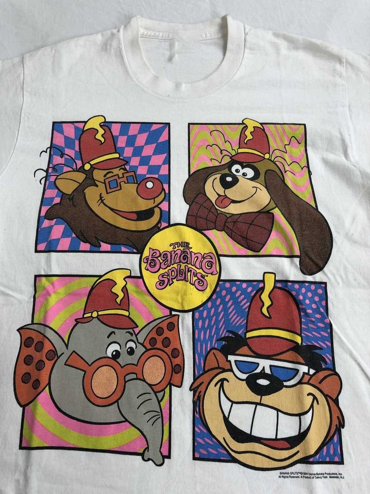The Banana Splits Hanna Barbera T-shirt S to 5XL BA233 FREE SHIPPING