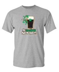 Made Me Drink It Sarcastic Humor Graphic Super Soft Ring Spun Funny T Shirt