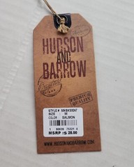 HudSon & Barrow NYC Gentlemen’s Outfitters Men’s Apparel T-Shirt – Size: Medium