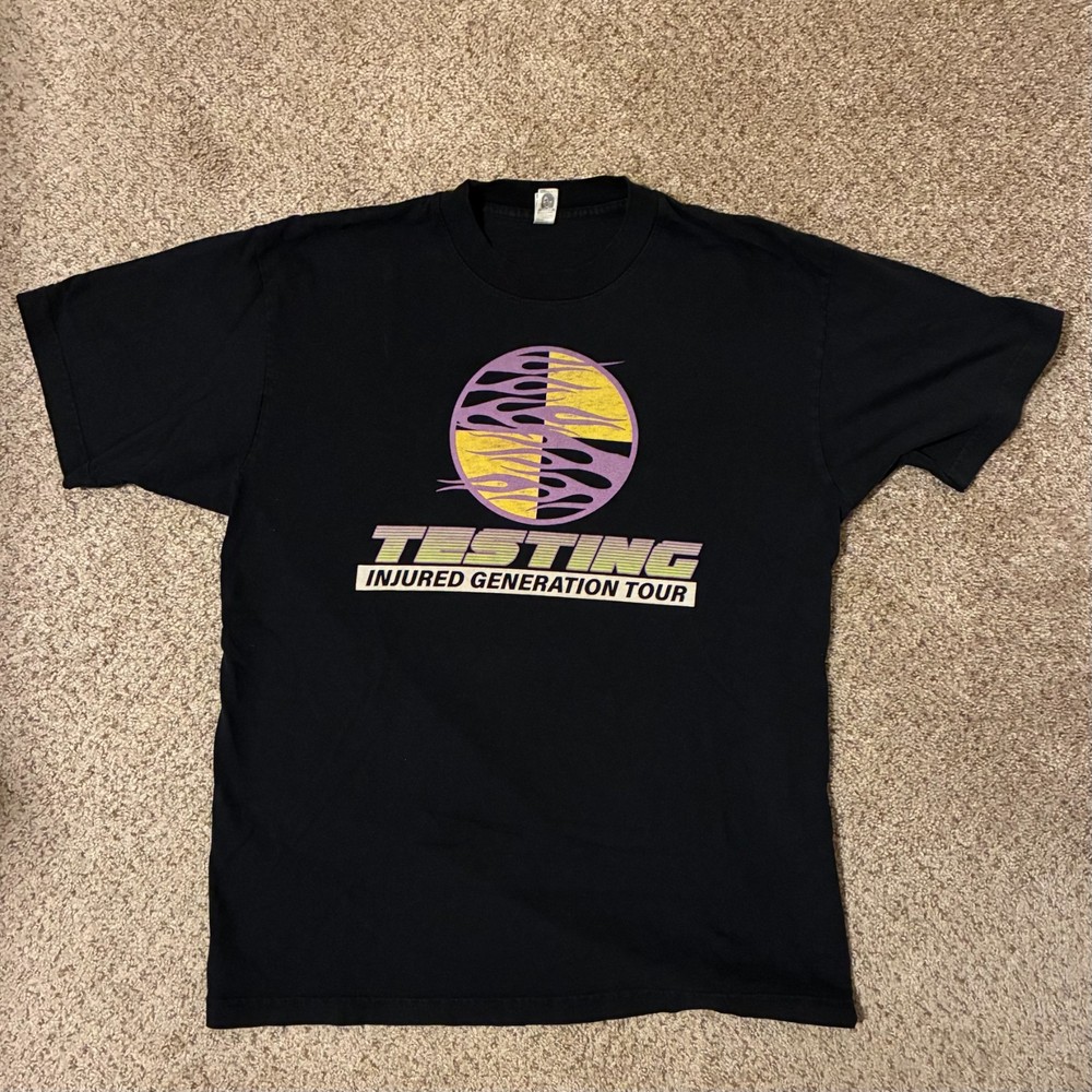 ASAP Rocky Injured Generation Testing Tour T-Shirt – Medium – Black