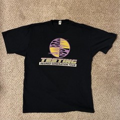 ASAP Rocky Injured Generation Testing Tour T-Shirt – Medium – Black
