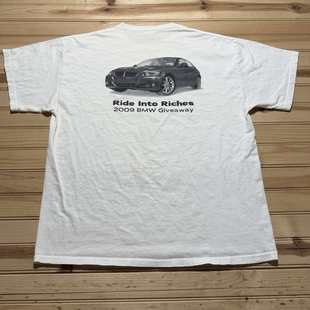 Ride Into Riches BMW Giveaway Car Isle Of Capri Hotel Casino Shirt Size XL