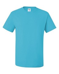 Jerzees T-Shirt Size XL Aqua Blue Adult DRI-POWER ACTIVE Stylish