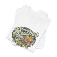 Vintage Peaches Record & Tapes Store Logo Unisex Jersey Short Sleeve T-Shirt