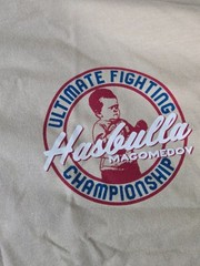 UFC Hasbulla Magomedov T-Shirt Size 3XL Beige The Legend Graphic Tee