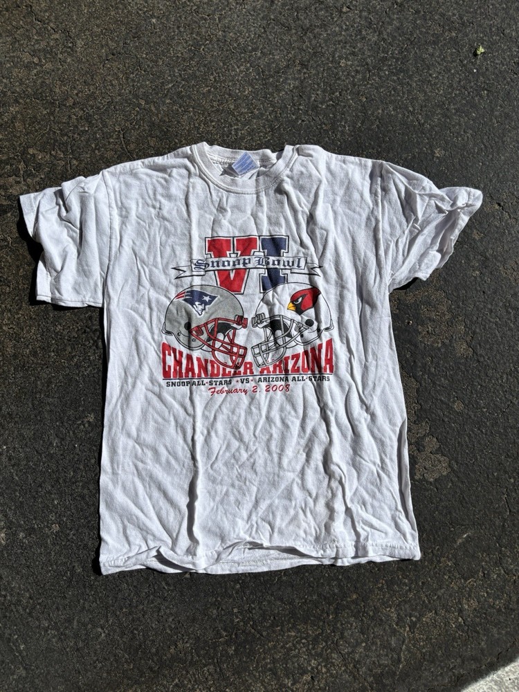 2008 Snoop Bowl VI Chandler Arizona Football Graphic Tee Gildan Medium
