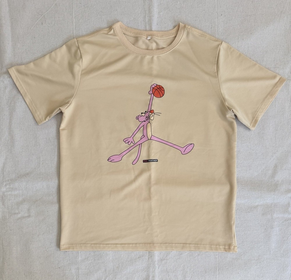 Pink Panther Basketball Hoops Shirt Funny Jordan Dunk Sports Cartoon