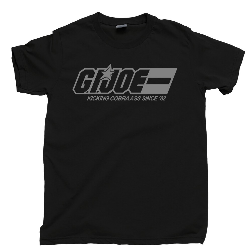 GI Joe T Shirt 1980s Action Figure 3.75 Lot Vehicle Part Movie Comic Cartoon Tee