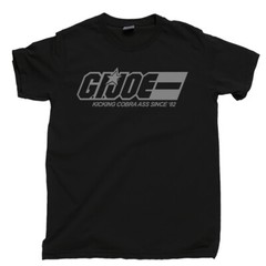 GI Joe T Shirt 1980s Action Figure 3.75 Lot Vehicle Part Movie Comic Cartoon Tee