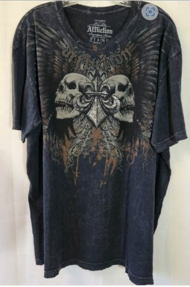 Vintage Y2K Rare Staind Affliction Vand Tee Shirt XXL