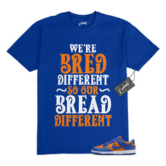 Dunk Knicks Team Royal Blue Orange Low Bright Ceramic T Shirt to Match BREAD