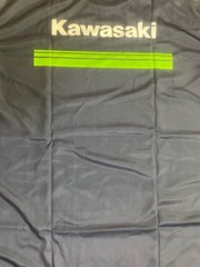 Men XL Motorcycle Quick Drying T-Shirt With Kawasaki Logo Navy/ Green