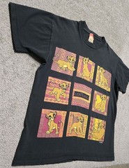 Rare 1994 VTG Disney Lion King Movie Promo Shirt Mens M Simba Single Stitch