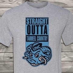 Straight Out Of Tarheel Country- UNC -North Carolina – Soft – Fast Shipping