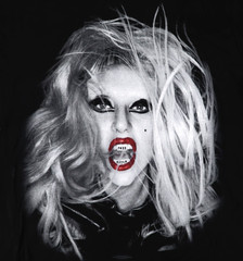 Lady Gaga The Born This Way Ball 2012 2013 Free B*tch T-Shirt Size Small