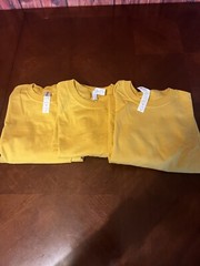 3 Econscious Mens 100% Organic Cotton Classic Short Sleeves T-Shirt Size M