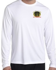Peacock Bass t shirt Microfiber long sleeve fishing 50+ uv lure rod and reel