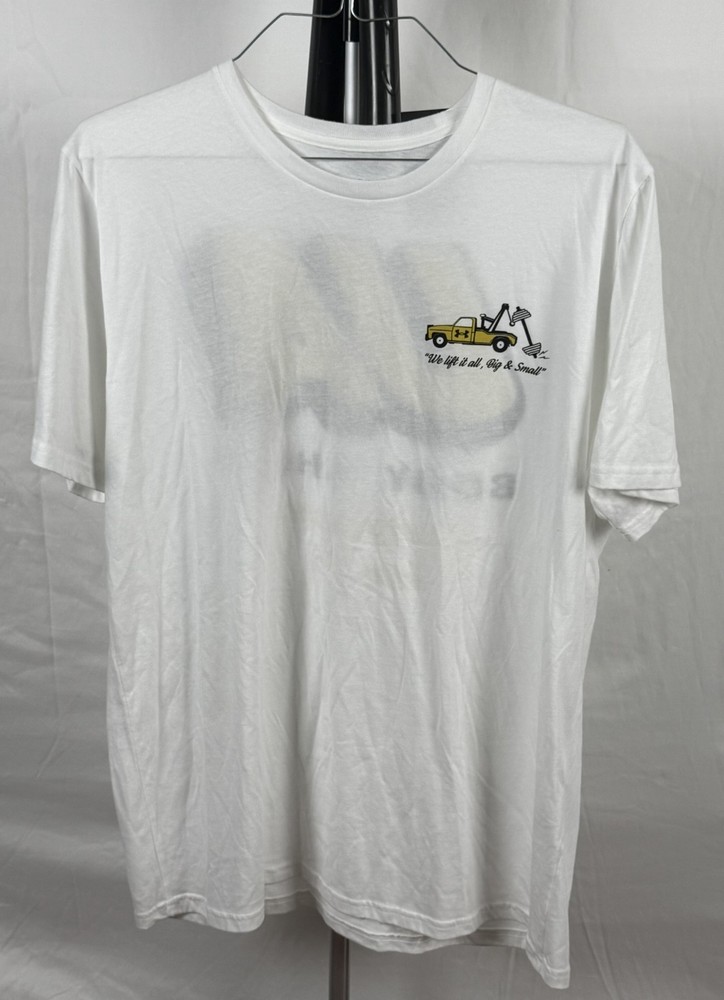 Under Armour UA Body Shop Men’s White Graphic T-Shirt Size XL NWT