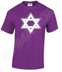 Star Of David Jewish Icon Religious Symbol Israel Judaism T-Shirt Many Colours