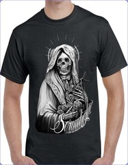 Tattoo Graphic Black Men’s T-Shirt Small To 3X-Large Style #8