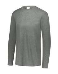 Augusta Sportswear Polyester/Cotton/Rayon Tri-Blend Long Sleeves T-Shirt