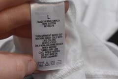 Aeropostale Shirt Mens Large White NY-87 Orig Brand Logo Graphic Tee T-Shirt