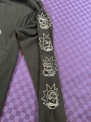 Ripple Junction Rick and Morty Rick Drinking n Burping Graphic LongSleeve Shirt
