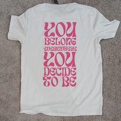 Lululemon Pride 5K White Graphic Print Logo Crew Neck XS Short Sleeve Tee