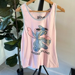 Lilo & Stitch Disney Tank Weekend Plans – Unisex Size Medium