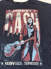 2011 Johnny Cash at Nashville TN Print T Shirt Men’s XL