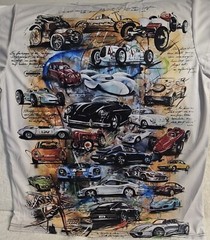 RACING CAR CARS MOTORSPORTS PORSCHE MUSTANG CORVETTE T-SHIRT SHIRT