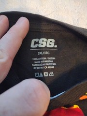 CSG Mens Graphic T-shirt 3XL NWT 100% Cotton