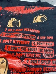 How to Survive a Horror Movie Medium T-Shirt Bloody Digusting Walmart Exclusive