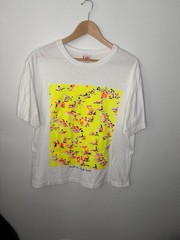 Vintage 90s/80s Cole of California “made in club med”. AOP Beach t-Shirt size 2