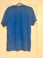Vintage Pacific Blue 1982 Eagle T Shirt XL Appliqué Red Letters America Y2K