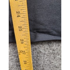 Ananke Tee Solid Black Minimalist Oversized Boxy Streetwear T-Shirt Men’s Size M