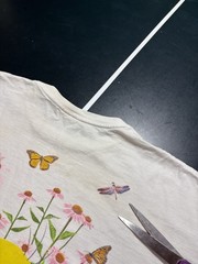 Vintage 90s Looney Tunes Tweety Bird T Shirt XL White Double Sided Flowers