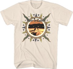 Alice in Chains – Alice In Chains – Dirt Sun Logo T-Shirt – Medium Natural TS102