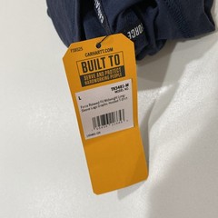 CARHARTT MEN’S FORCE RELAXED FIT MIDWEIGHT LONG SLEEVE LOGO GRAPHIC SIZE L
