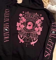 SALE! Even In Arcadia Tour Flamingo Zip Up Hoodie Reprint