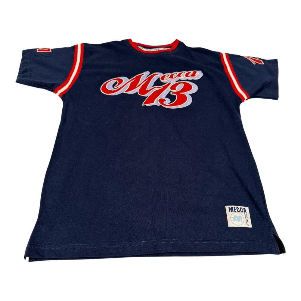 NWT Vintage Mecca League USA Teen T-Shirt L (14/16) Navy Football 13