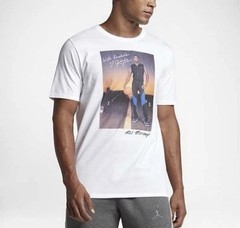 Men’s Jordan SportsWear MJ Mondays Retro Royal 1 High T-Shirt 801603-100 LARGE